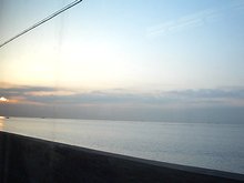 明石海峡です